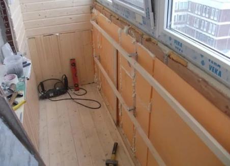 Ремонт лоджии своими руками с фото примерами