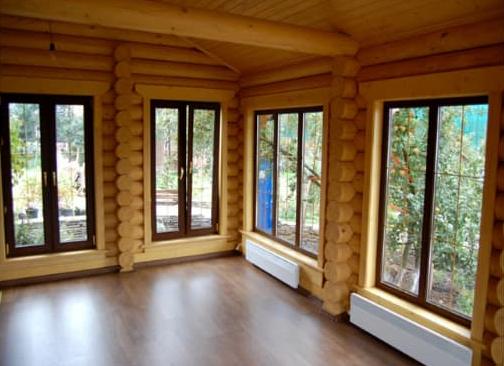 Как изготовить беседку из оцилиндрованного бревна своими руками?