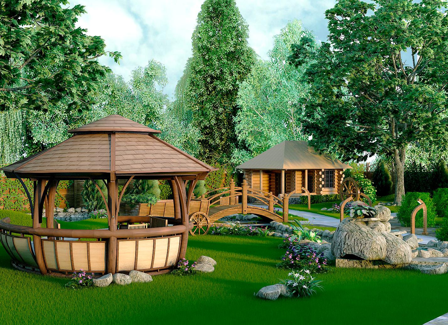 Как приступить к ландшафтному дизайну участка – советы новичку