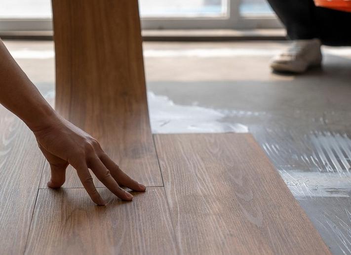 Самостоятельная укладка виниловой плитки